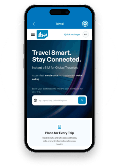Choose your destination & plan